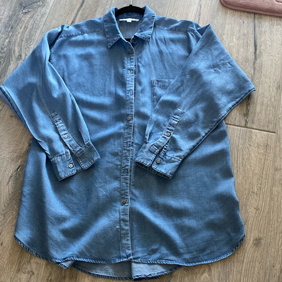 Cute Loft Levi Long Shirt size XL - Picture 1 of 9